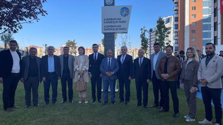 Kayseri'de Azerbaycan Kardeşlik Parkı Törenle Hizmete Açıldı