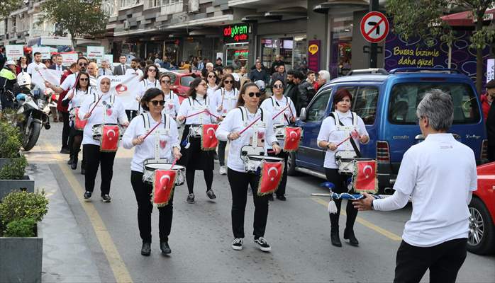 Samsun'da Organ Bağışına Dikkat Çekmek İçin Trampetli Yürüyüş