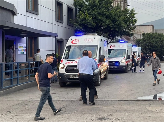 Hatay'da Demir Çelik Üretim Tesisinde Meydana Gelen Patlamada 6 Kişi Yaralandı