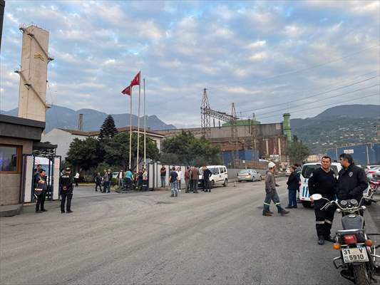 Hatay'da Demir Çelik Üretim Tesisinde Meydana Gelen Patlamada 6 Kişi Yaralandı